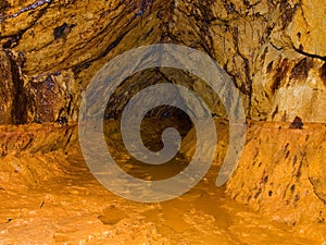 Abandoned underground mining