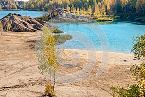 Abandoned Ushakov quarries