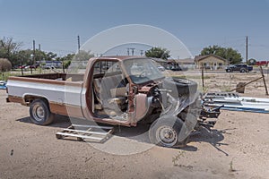 Abandoned Vehicle in Hobbs, New Mexico