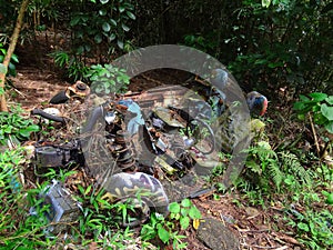 Abandoned Vehicle Ruins in Hawaii