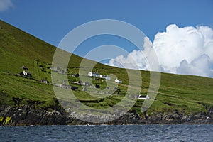 Abandoned village on Great Blasket Island.