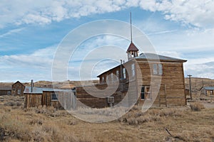 Abandoned village in the mountain.