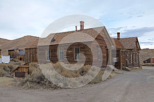 Abandoned village in the mountain.