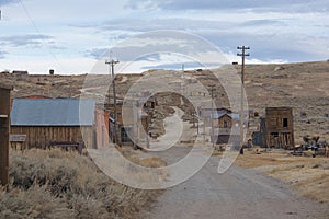 Abandoned village in the mountain.