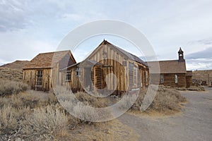 Abandoned village in the mountain.