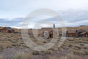 Abandoned village in the mountain.