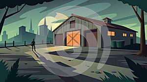 The abandoned warehouse on the outskirts of town casts a daunting shadow of doubt leaving locals to wonder what sinister