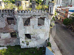 abandoned watchtower of the Carcel de Caseros photo