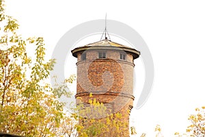 Abandoned water tower