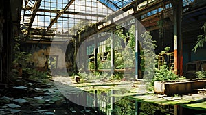 The Last Of Us: Abandoned In The Style Of Peter Blume photo