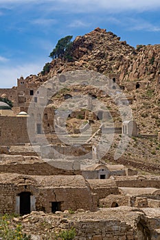 The abandonned berber village of Zriba Olya in tunisia