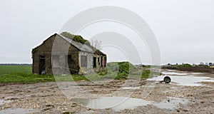 Abandonned and ruined house