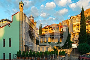 Abanotubani - Hot Sulfur Baths district in old Tbilisi