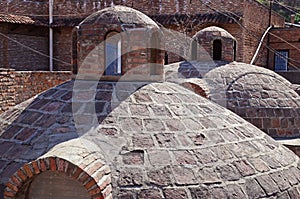 Abanotubani - Hot Sulfur Baths district in old Tbilisi.