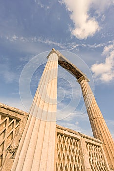 Abaton ruins at Epidavros, Greece