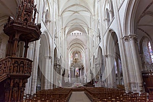 Abbatiale de la Trinite, Fecamp, Normandie, Franc