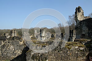 Abbay of Vauclair in Aisne, France