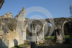 Abbay of Vauclair in Aisne, France