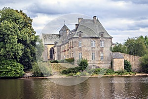 Abbaye Notre-Dame de Paimpont, France.