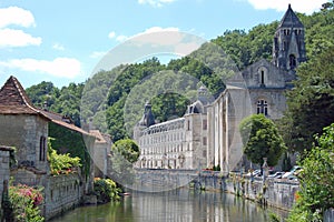 The Abbey of Brantome, Dordogne photo