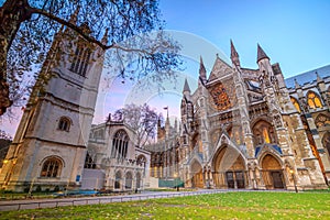 Abbey cathedral in London, United Kingdom