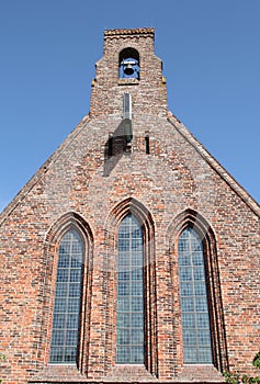 Abbey Church with bell.Netherlands