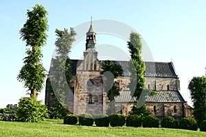 The Abbey church in Sulejow