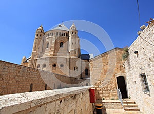 Abbey of Dormition, Mount Zion, Jerusalem photo