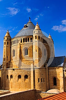 Abbey of Dormition in Old City of Jerusalem