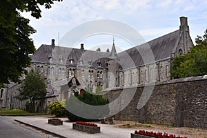 Abbey Maredsous in  Walloon Belgium