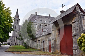 Abbey Maredsous in  Walloon Belgium