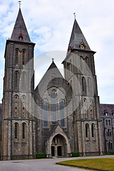 Abbey Maredsous in  Walloon Belgium