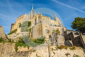 Abbey in Mont Saint-Michele