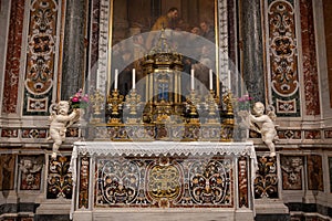 Cassino, Lazio, Italy. The Benedictine Abbey of Montecassino photo