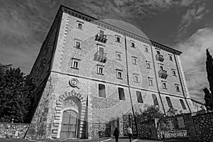 Cassino, Lazio, Italy. The Benedictine Abbey of Montecassino photo