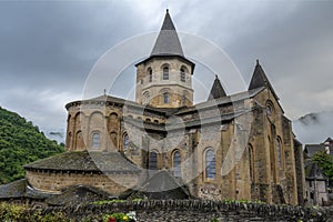 Abbey of Saint-Foy at Conques photo