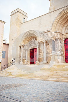 The Abbey of Saint-Gilles, monastery in Saint-Gilles, southern France