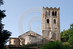 The abbey Saint-Martin du Canigou France