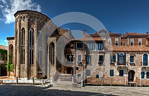 Abbey San Gregorio, Venice, Italy photo