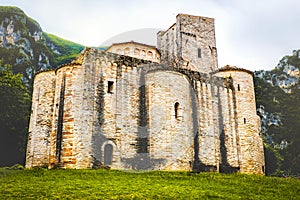 Abbey of San Vittore in Genga - Marche - Italy photo