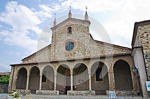 Abbey of St. Colombano. Bobbio. Emilia-Romagna. Italy.