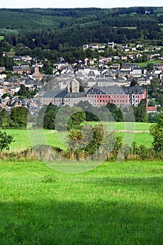 Abbey of Stavelot in the Belgian Ardennes