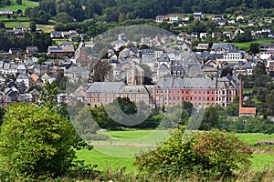 The Abbey of Stavelot in the Belgian Ardennes
