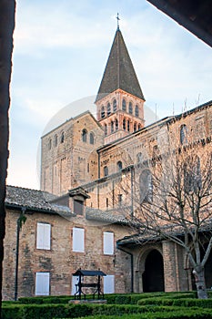 Abbey of Tournus, Burgundy, Saone-et-Loire, France.