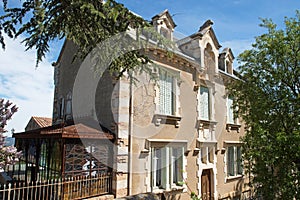 Abbot Sauniere house, rennes le chateau city photo