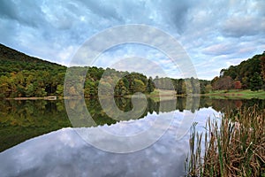 Abbott Lake Peaks of Otter Virginia