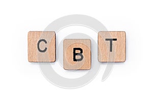 The abbreviation CBT photo