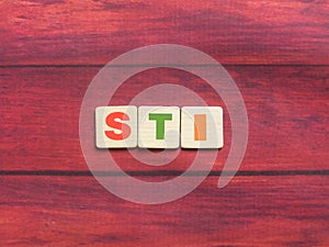 Abbreviation STI photo
