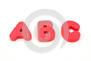 ABC alphabet letters