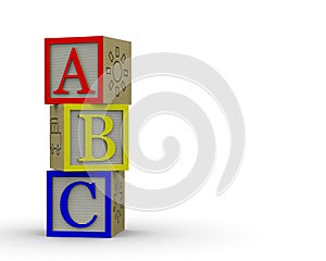 ABC Blocks Overlapping